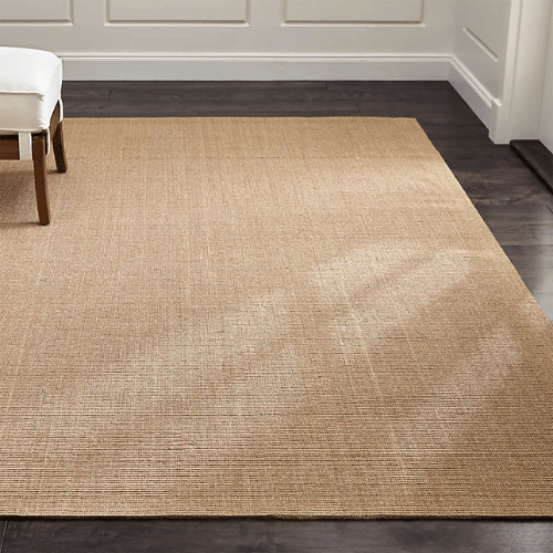 how to clean a sisal area rug