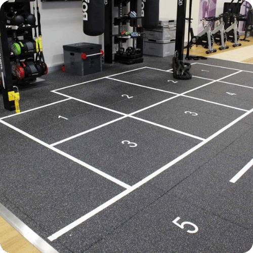 gym flooring in dubai