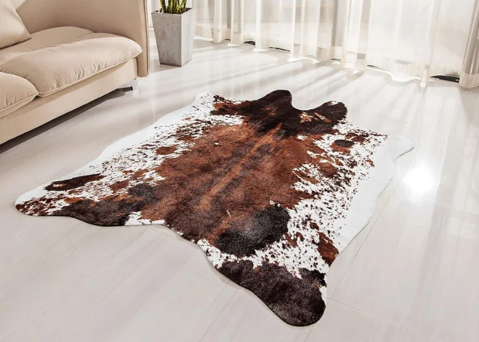 Cowhide rugs living room in Ras Al Khaimah