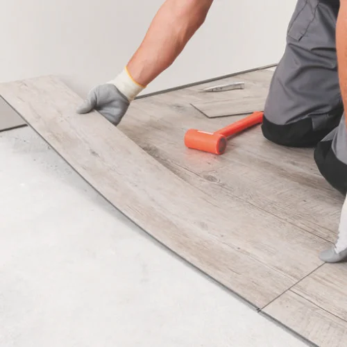 Installing LVT Flooring