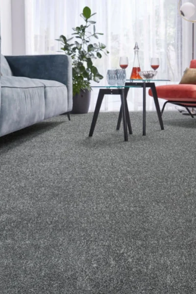 Nickel Grey Avalon Saxony Feltback