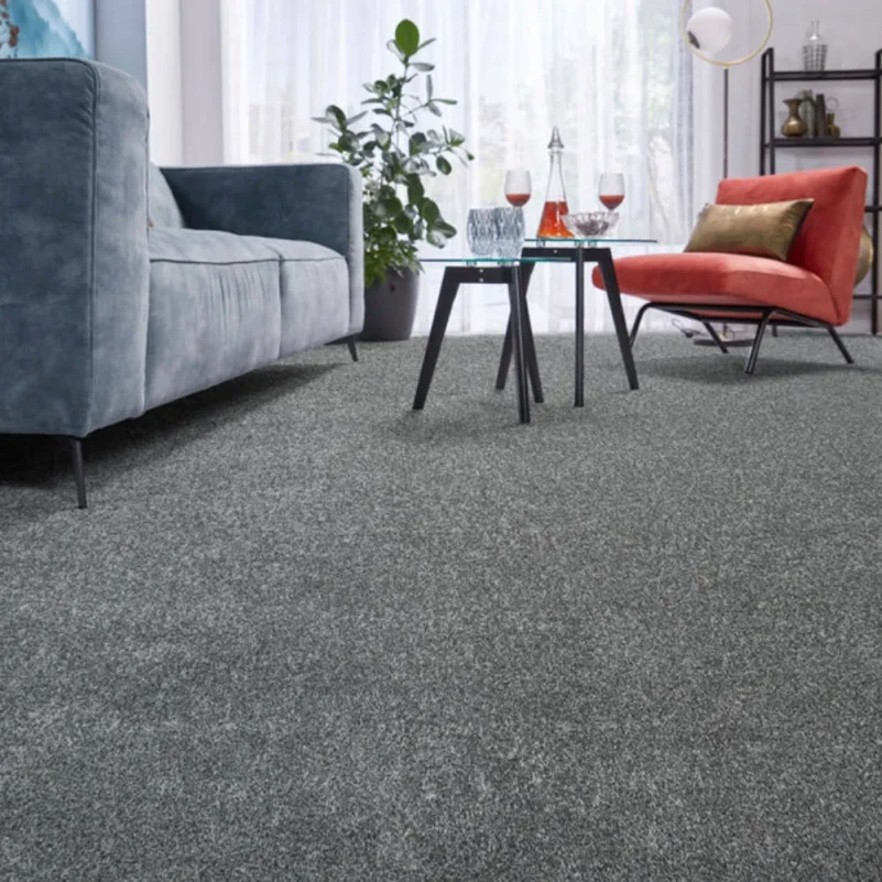 Nickel Grey Avalon Saxony Feltback