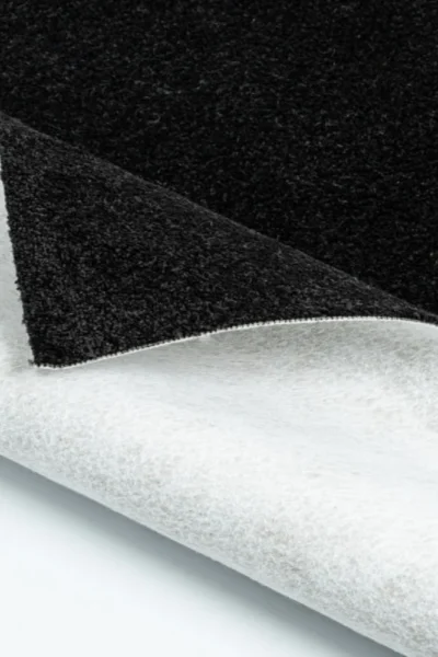 Black Carpet Sample Close-up