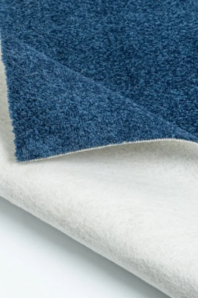 Blue Carpet Sample Close-up