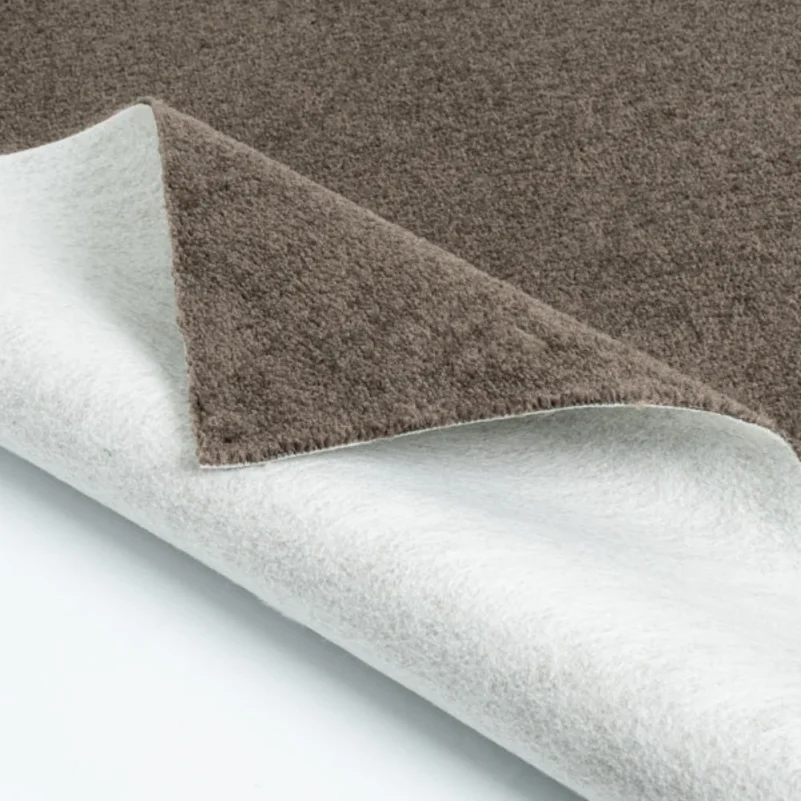 Brown Carpet Sample Close-up