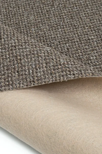 Brown Carpet Sample Close-up