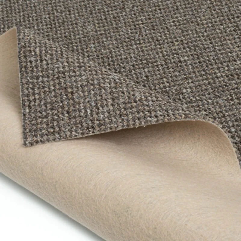 Brown Carpet Sample Close-up