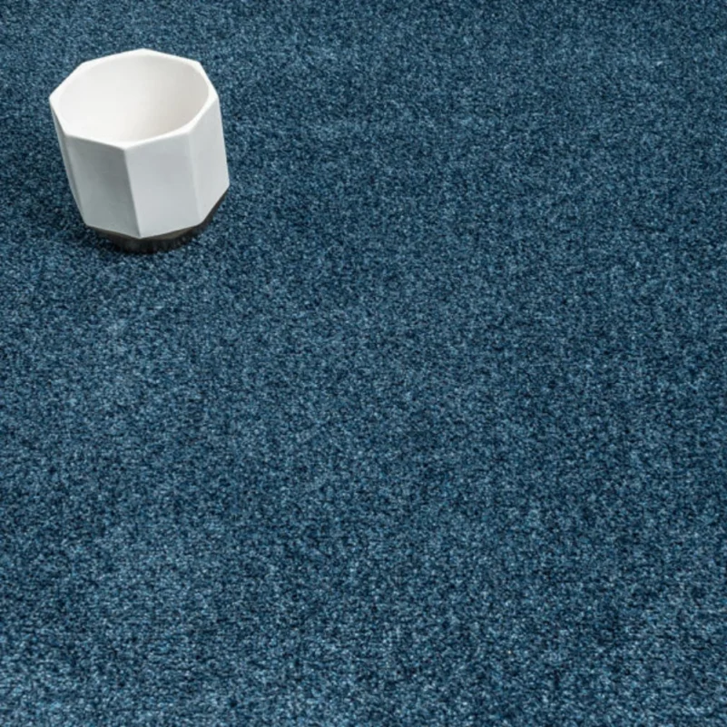 Denim blue Liberty Heathers carpet tiles