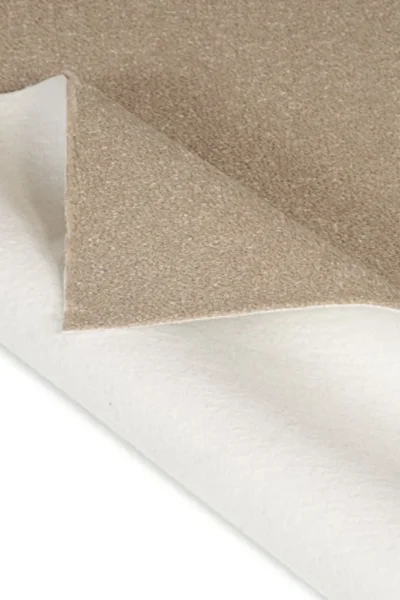 Twist pile carpet in cream beige shade