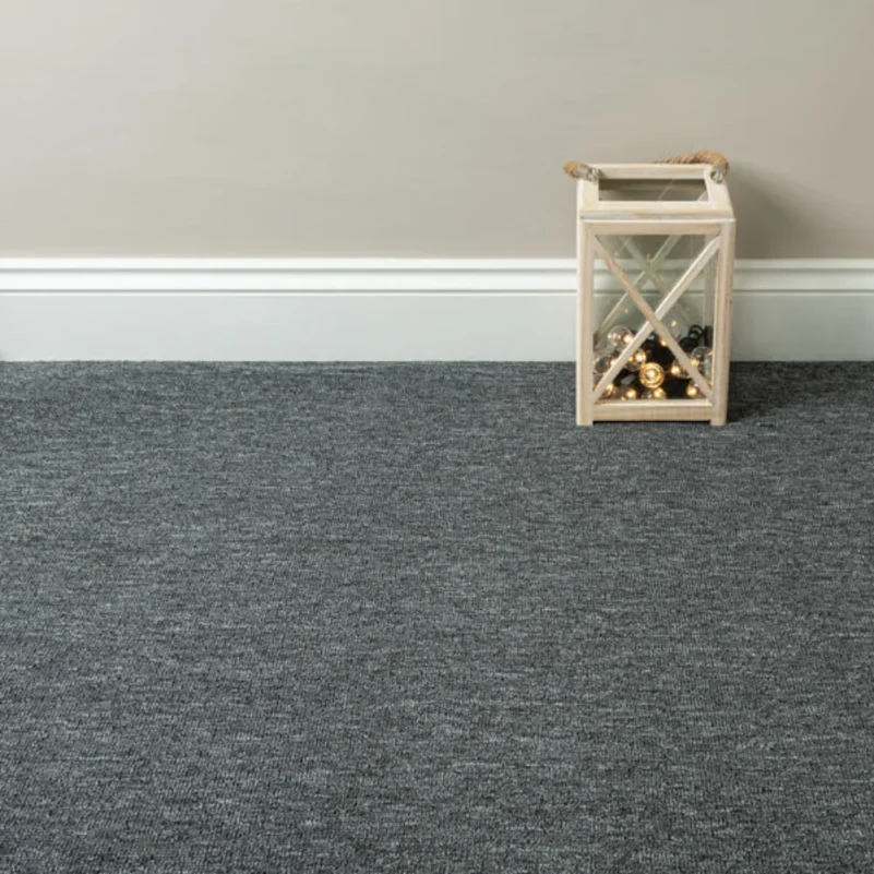 Grey Star Loop Carpet Roll