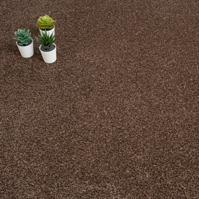 Earth brown Liberty Heathers carpet tiles