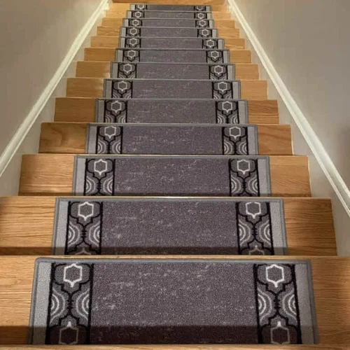 Quality stair carpet Dubai design