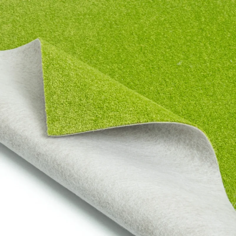 Green Carpet Sample Close-up