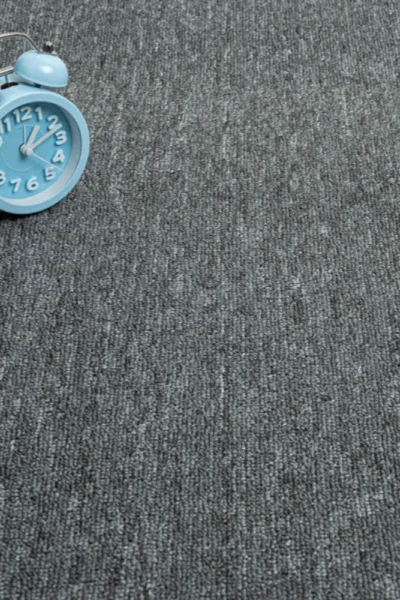 Textured Grey Loop Carpet