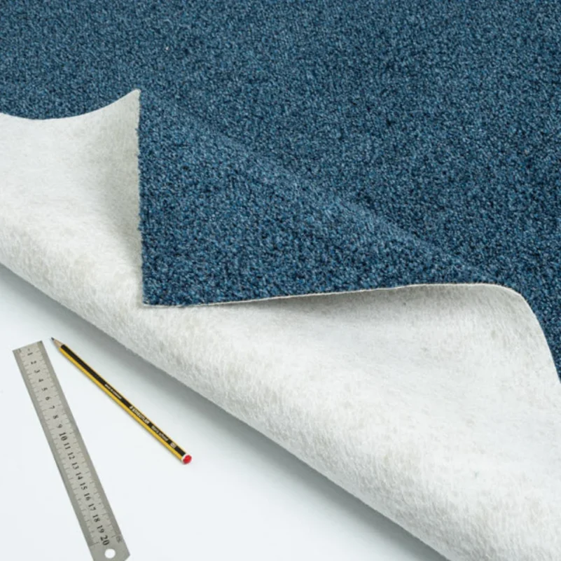 Denim blue modular carpet tiles Dubai