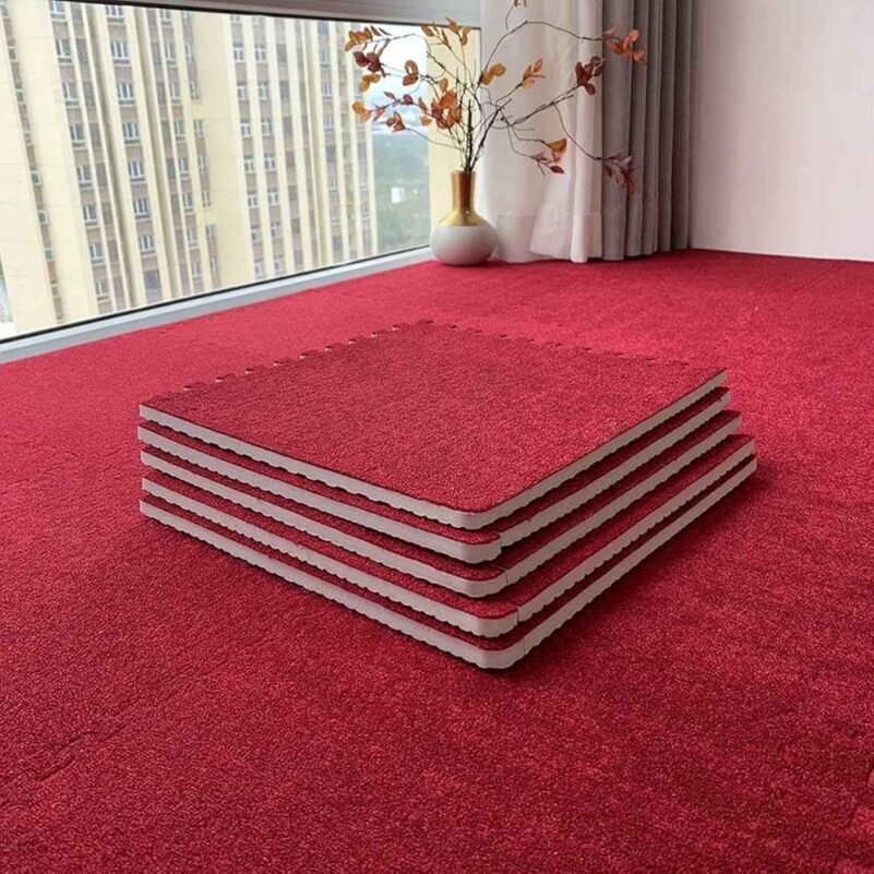 Maroon Carpet Tiles