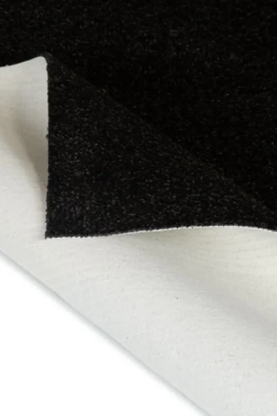 Twist carpet in carbon black for interiors