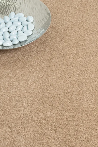 Beige Belton Feltback Twist Carpet