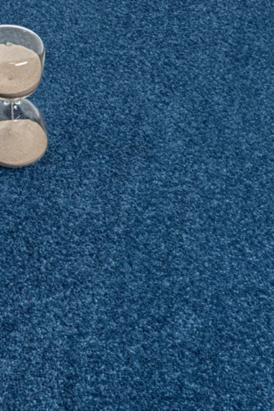 Blue Belton Feltback Twist Carpet