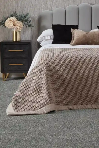 grey polaris luxury saxony carpet