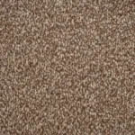 Luxury Saxony Carpet in Brown