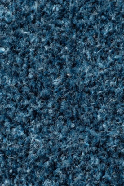 Textured denim blue carpet flooring UAE