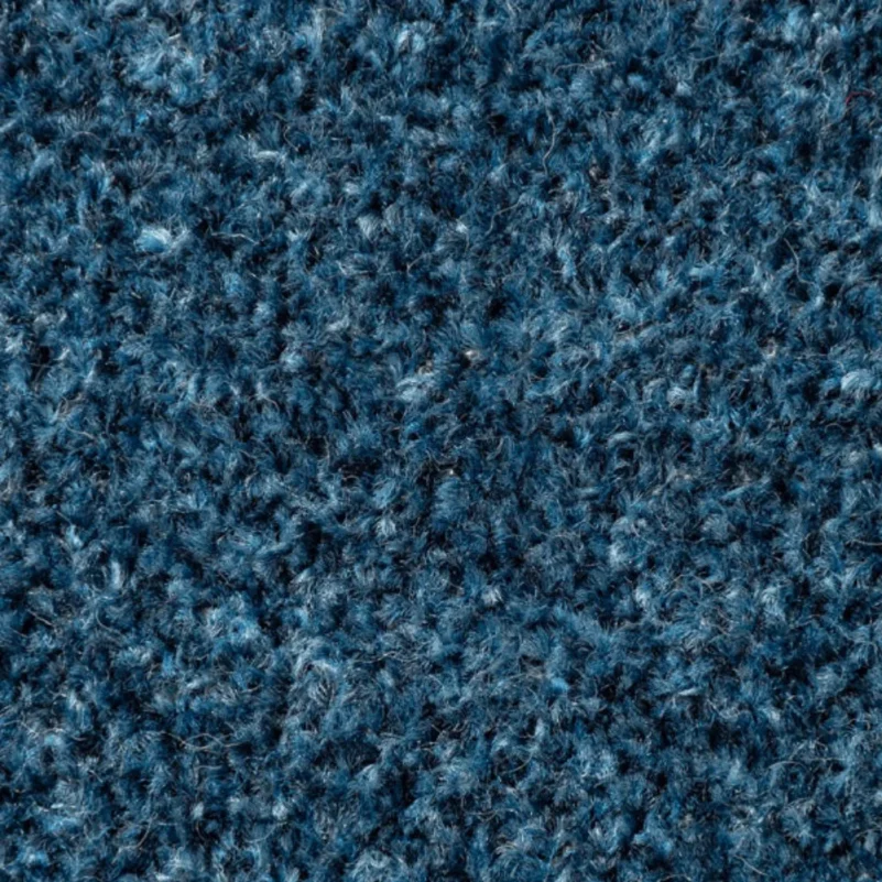 Textured denim blue carpet flooring UAE