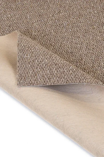 Textured mink loop felt carpet