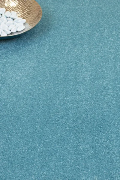 Aqua Blue Solaris Twist Carpet
