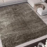 Mid Grey Aurora Supersoft Luxury Rug UAE