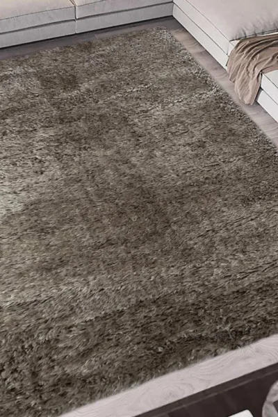 Mid Grey Aurora Supersoft Luxury Rug UAE