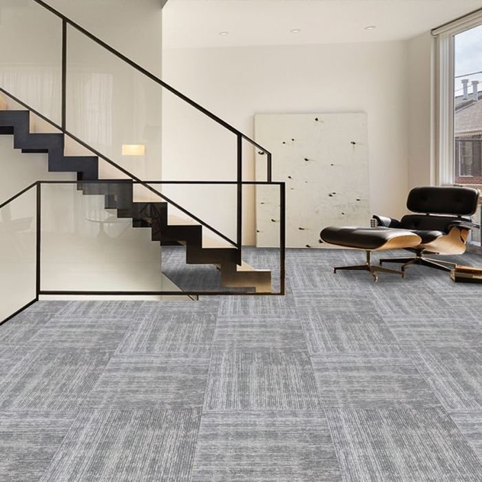 Textured Dimension Carpet Tile