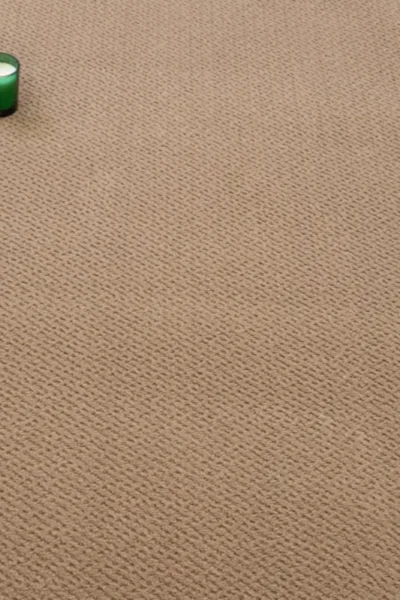 Beige Abstract Castle Carpet
