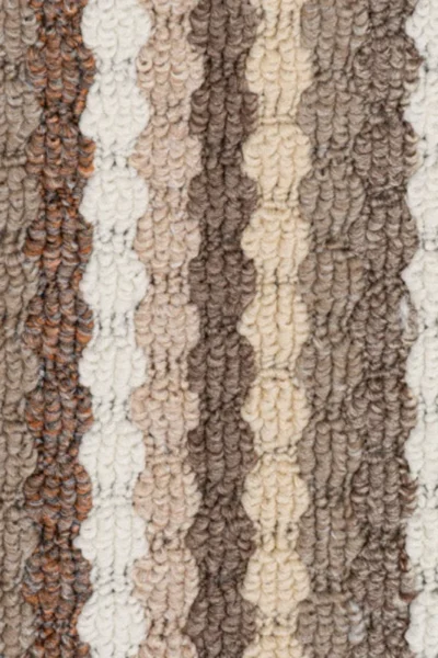Beige Multi Stripe Loop Carpet image 3