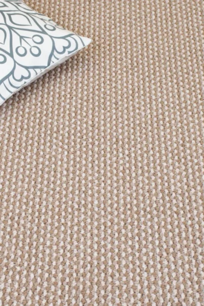 Beige Richmond Loop Feltback Carpet