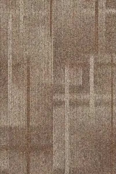 Beige and Brown Pattern Carpet Tile image 2