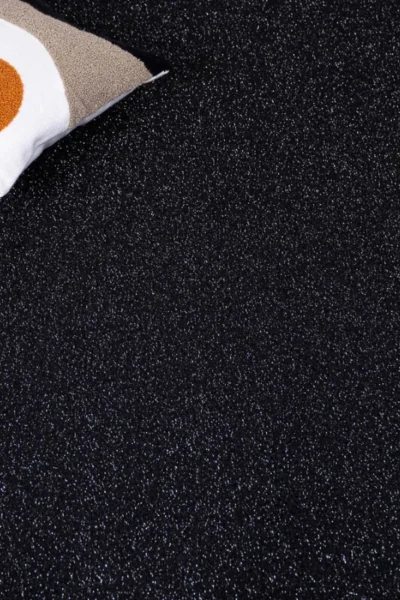 Black Glitter Twist Carpet image 2