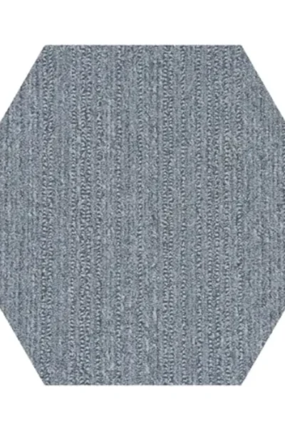 Blue Grey Crystal Hex Tile image 3