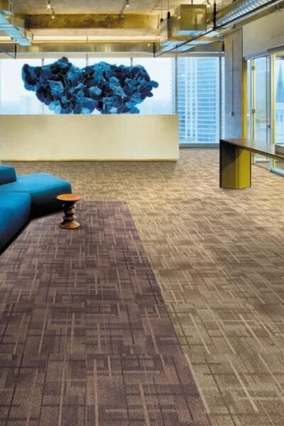 Brown Modern Stuttgart Carpet