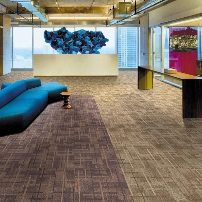 Brown Modern Stuttgart Carpet