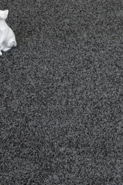 Charcoal Caspian Saxony Carpet