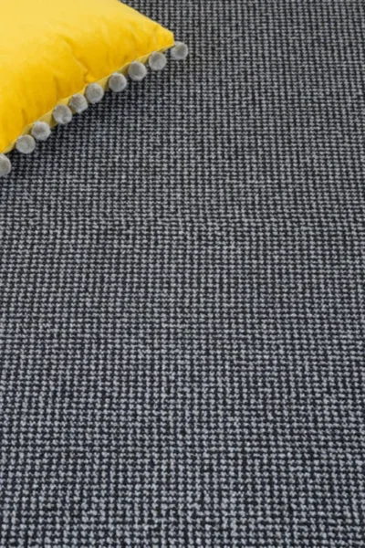 Charcoal Hercules Loop Feltback Carpet