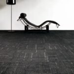Dark Grey Strikeout Carpet