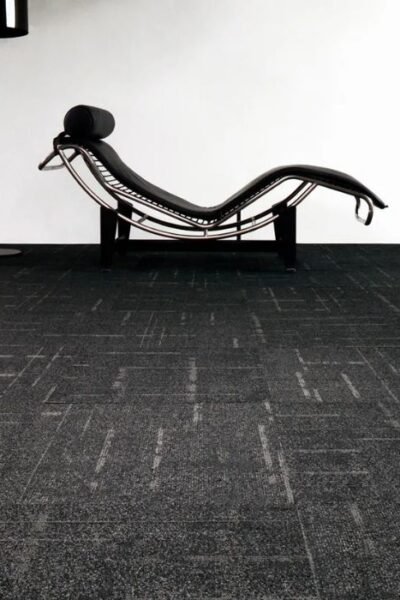 Dark Grey Strikeout Carpet