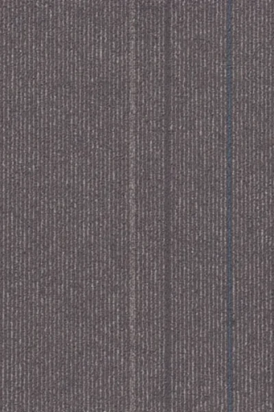 Dark Grey Striped Carpet Tile image 2