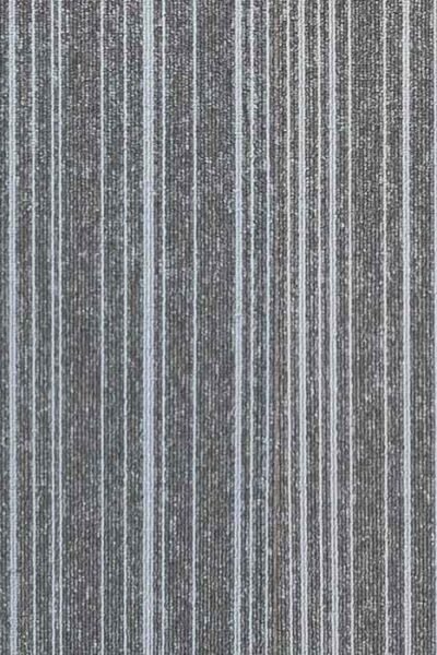 Grey White Linear Carpet image 1