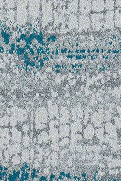 Grey and Teal Carpet Tile image 2
