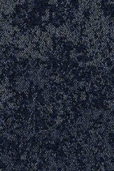 Ink Blue Textured Carpet Tile image 1
