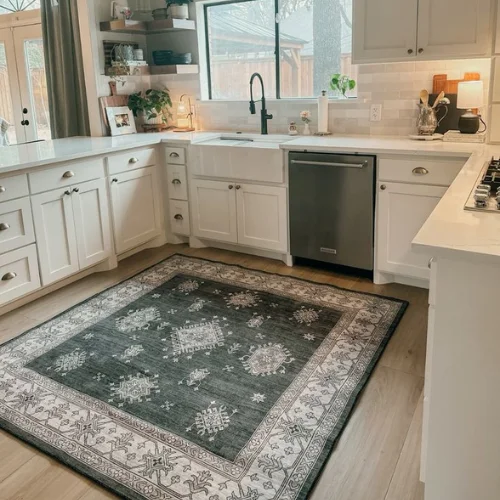 Decorative kitchen carpet runner Dubai