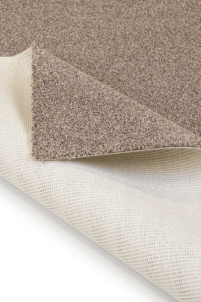 Soft textured light brown carpet